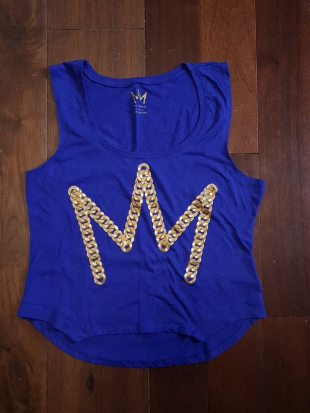 Nicki Minaj Blue Tank Top